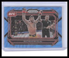 2023 Prizm UFC Matheus Nicolau Blue Wave Prizm #47
