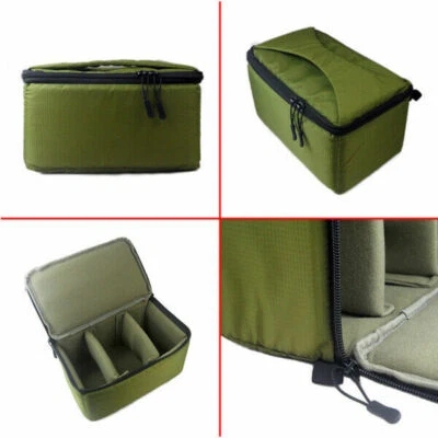 Small Waterproof DSLR Camera Bag Insert Case Partition For Canon Nikon Sony Lens - Image 1 of 4
