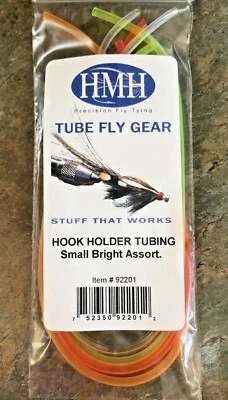 HMH HOOK HOLDING TUBING.YOU PICK SIZE / COLOR. FLY TYING TUBE FLIES. JUNCTION. - Image 1 of 4