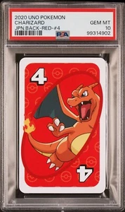 PSA 10 Pokemon Charizard Uno Asia Back Red 2020 Card #4 - Picture 1 of 2