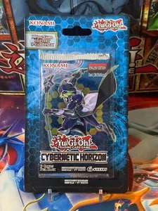 Yu-Gi-Oh Cybernetic Horizon - Blister Booster 9 Card Pack Konami 1st Edition - Picture 1 of 3