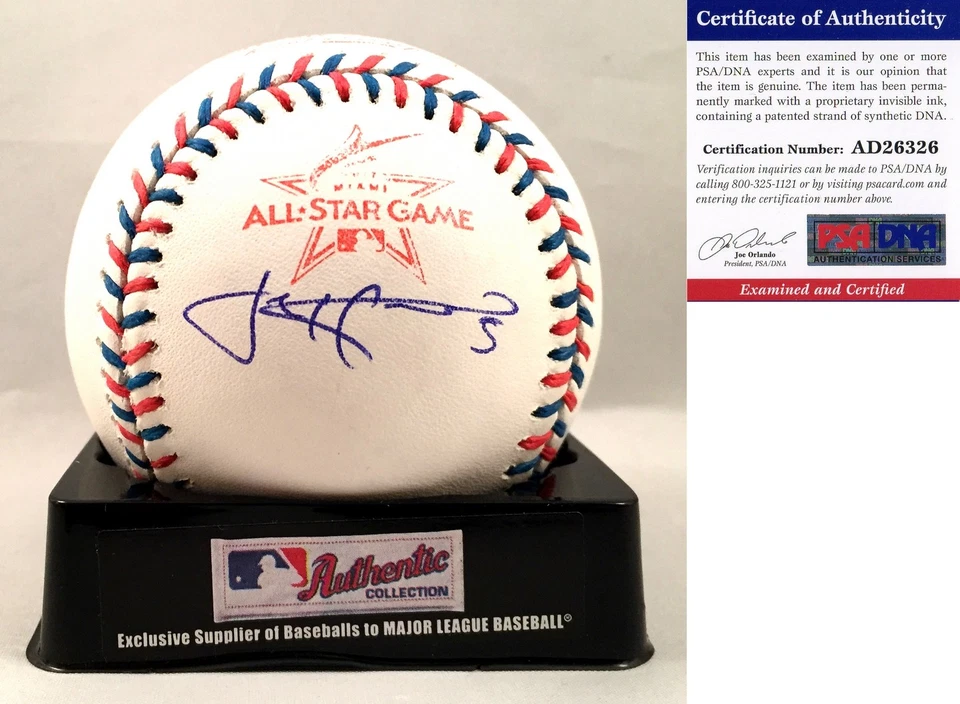 Pittsburgh Pirates Josh Harrison Signed 2017 All Star Baseball PSA/DNA COA - Image 1 of 1
