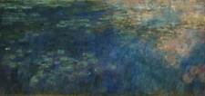 Claude Monet - Reflections of Clouds on the Water-Lily 30x40 Canvas