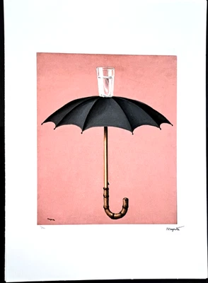 RENÉ MAGRITTE  - Las Vacanes de Hegel   -  70x50 cm - Limitiert - Nr. 71/100 - Bild 1 von 4