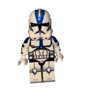 Minifigura de ladrillo soldado clon 501 de Star Wars personalizada - Imagen 1 de 6