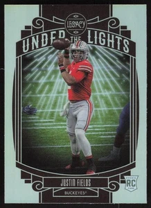 Justin Fields 2021 Panini Legacy Under the Lights Silver #UL-JF OSU Buckeyes - Picture 1 of 2