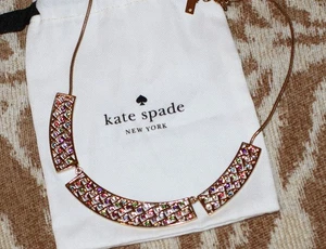 $148 Kate Spade NEW YORK Little Ladybug Caining Swarovski Crystal Necklace COLLA - Picture 1 of 7