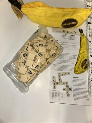 Bananagrams Classic Word Tile Game for Kids and Adults Ages 7 Up New - Image 1 of 4
