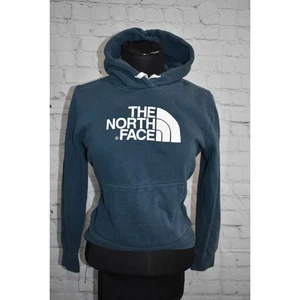 The North Face Hoodie Womens Size Small Pullover Front Pocket Blue - Picture 1 of 6