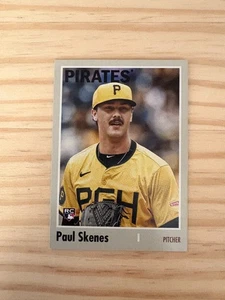 2024 Topps Archives #200 Paul Skenes RC - Pittsburgh Pirates - Picture 1 of 2