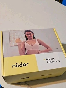 Niidor Breast Enhancers Bra Inserts Sticky Fabric Reusable Push Up - Picture 1 of 1