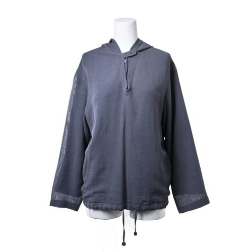 Felpa con cappuccio in maglia di lino Fendi usata CYHE 0