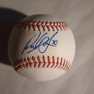 Paul Skenes #30 signed Rawlings Baseball 93.7 The Fan 5 Alarm Marathon - Picture 1 of 9