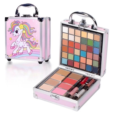 Kit de Maquillaje Hot Sugar Girls Edad 4-6 7-8 10-12, Niña UNICORNIO ROSA  Foto 1 de 4