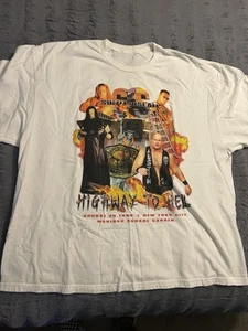 WWF Summer Slam 1998 Highway To Hell Shirt 2XL Undertaker Stone Cold Wrestling - Picture 1 of 3