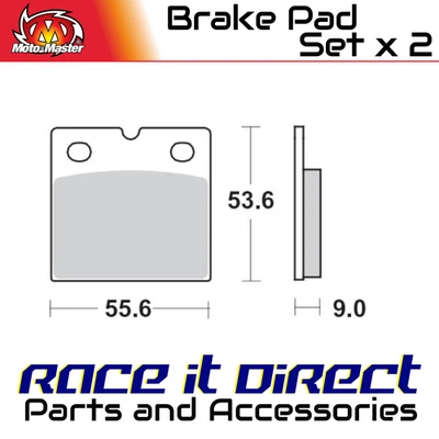 Brake Pads for BMW R 100 RT 1987-1995 Front Organic MotoMaster - Image 1 of 4
