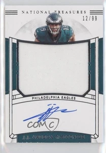 2019 Panini National Treasures /99 JJ Arcega-Whiteside #RMS-JA Auto RC - Picture 1 of 4