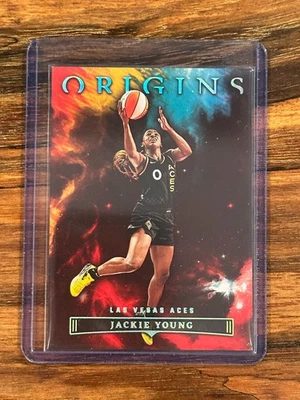 2023 Panini WNBA Origins Red Jackie Young Aces - Image 1 of 2