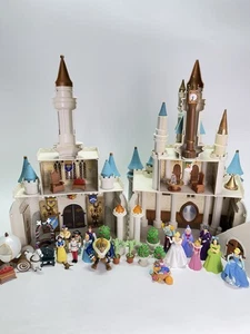 Vintage selten Disney World / Disneyland Monorail Cinderella Schloss Spielset + Figuren - Bild 1 von 22
