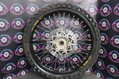 Yamaha 99-01 YZ125 EXCEL 2001 rueda delantera negra eje buje 94416-21613-00 Foto 1 de 4