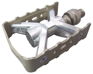 MKS (Mikajima Works) Bicycle Pedal EZY SUPERIOR (Esprit Easy Superior) Silver - Picture 1 of 3