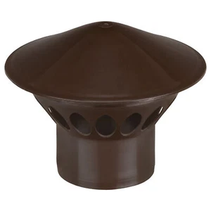 Entlüftungshaube Ø DN75 Dunsthut Dachentlüfter Lüftungspilz Abwasserrohr - Bild 1 von 4