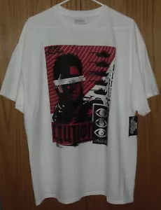 Call of Duty Black Ops Cold War 'Caution' video game white T shirt size XL - Picture 1 of 3