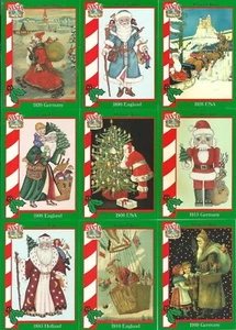 SANTA AROUND THE WORLD : PREMIER EDITION - FULL SET OF 72 - WORLDWIDE ARTWORK - Picture 1 of 8