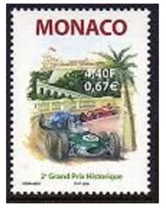 Monaco 2158, lightly hinged. 2nd Historic Automobile Grand Prix, 2000. - Picture 1 of 1