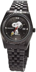 OFERTA Nuevo Reloj Snoopy Ojo Encantador Negro Diamante Natural Limitado 3000 - Imagen 1 de 1