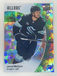 JARED MCCANN 2023-24 UPPER DECK ALLURE GREEN RAINBOW /99 KRAKEN - Picture 1 of 2