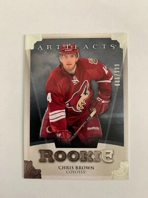 2013-14 Artifacts #158 Chris Brown RC 886/999 - Phoenix Coyotes - Image 1 of 2