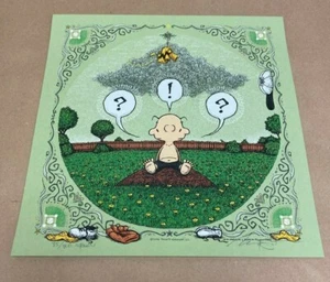 Marq Spusta "On The Mound" Charlie Brown Green Edition S/N Art Poster Print - Picture 1 of 4