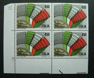 1982 Italy Block Unione Interparlamentare 450 LIRE - Picture 1 of 1