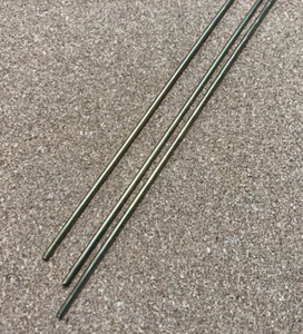 3* 2.4mm x 250mm Brazing Rods CZ6 Dissimilar Metals Cast Iron Repair L-CuZn40 - Picture 1 of 1