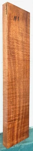 N1 Hawaii lockiges Koa Schnittholz 1" x 3 1/2" x 17 1/2" viertelgesägt - gute Farbe - Bild 1 von 4
