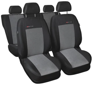 Juego completo fundas asiento coche audi a2 - gris carbón - Imagen 1 de 8