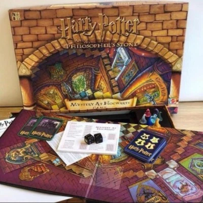 Harry Potter & the Philospher's Stone ~ Mystery At Hogwarts ~Board Game ~ Mattel - Image 1 of 4