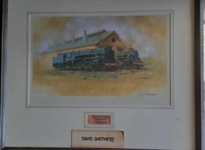 David Shepherd "The East Somerset Railway Black Prince & The Green Knight..." - Imagen 1 de 10