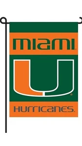 University Of Miami Hurricanes 13 x 18"  - Picture 1 of 1