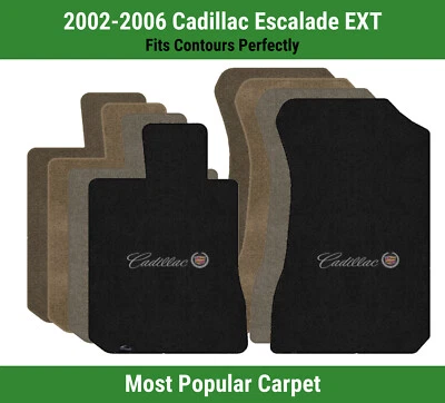 Alfombrillas delanteras Lloyd Ultimat para '02-06 Escalade EXT con Cadillac Script con corona y C Foto 1 de 4
