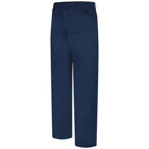 NEW 38x32 MENS FR BULWARK RELAXED MIDWEIGHT EXCEL JEAN-STYLE FR PANTS PEJ2 NAVY - Picture 1 of 2