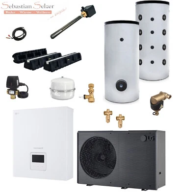 LG Therma V R290 Luft Wärmepumpe Monoblock, 7-16kW, Reglung, Speicher, Zubehör - Bild 1 von 4