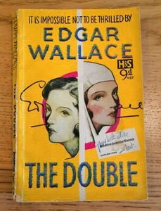 THE DOUBLE by EDGAR WALLACE - HODDER & STOUGHTON - P/B - £3.25 UK POST - Picture 1 of 1