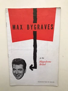 MAX BYGRAVES Programme - Picture 1 of 3