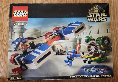 Lego Star Wars 7186 Watto's Junkyard Original De Colección Phantom Menace Watto Foto 1 de 4