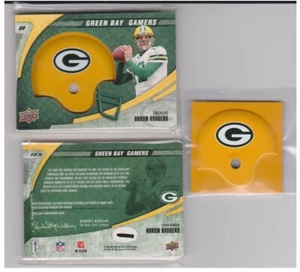 2008 UPPER DECK RELIC SET(24)AARON RODGERS JORDY NELSON ROOKIE GREEN BAY PACKERS - Picture 1 of 2