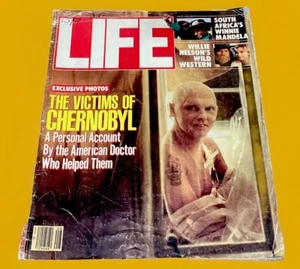 Life Magazine Victims Chernobyl August 1986 Vol 9 Vintage Advertising Mandela - Picture 1 of 9