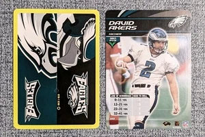 DAVID AKERS🏈2002-03 NFL Showdown #243 & Rush Zone Eagles card🔥 - Picture 1 of 2
