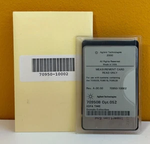 Tarjeta de medición de extinción de dominio Agilent 70950-10002 opción 052 EDFA TIME ¡Nueva! - Imagen 1 de 3